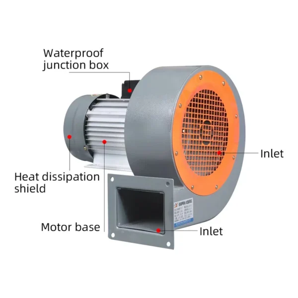Roots Blower, 220V, Centrifugal - view 6