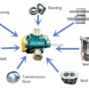 Roots Blower, MTRF, RSR, Cast - view 6