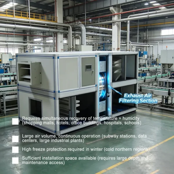 Rotary Heat Recovery Ventilator, 300, 500, 800, M3/h - view 5