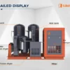 Rotary Screw Air Compressor, 30hp, 16bar - view 3