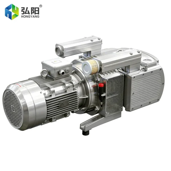 Rotary Vane Vacuum Pump, 5.5KW, DETON, CNC - view 2