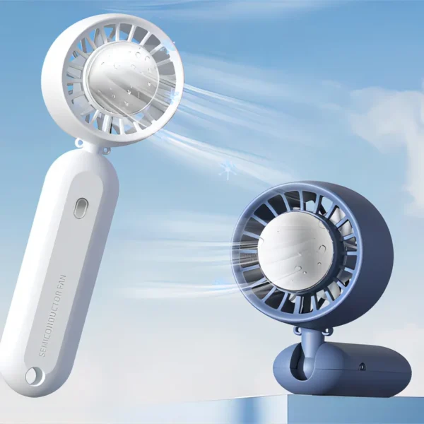 Rotatable Powerful Desk Fan, Portable, 5V, Battery - view 3