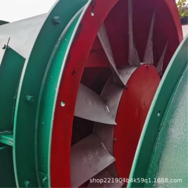 Rotating Axial Ventilation Fan, Aluminum, 400 V, Electric - view 2
