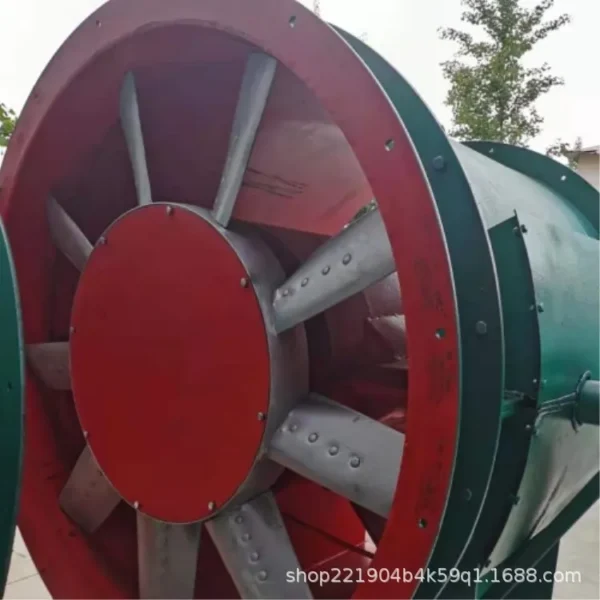 Rotating Axial Ventilation Fan, Aluminum, 400 V, Electric - view 3