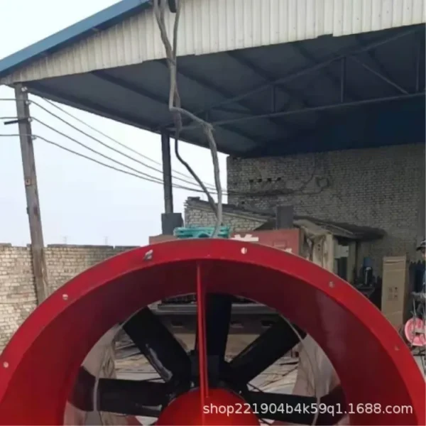 Rotating Axial Ventilation Fan, Aluminum, 400 V, Electric - view 5