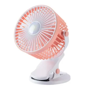 Rotating Bladeless Clip Fan, 360, USB, Portable