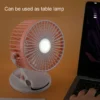 Rotating Bladeless Clip Fan, 360, USB, Portable - view 5