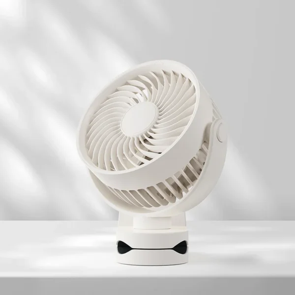 Rotating Desktop Clip Fan, 360, Portable, USB - view 5