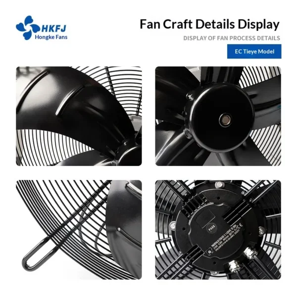 Rotor Axial Cooling Fan, 380V, HVAC - view 2