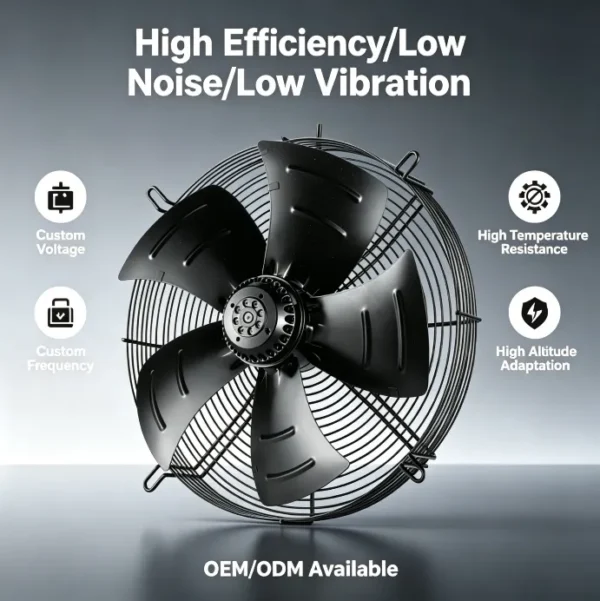 Rotor Axial Exhaust Fan, 230 V, Electric