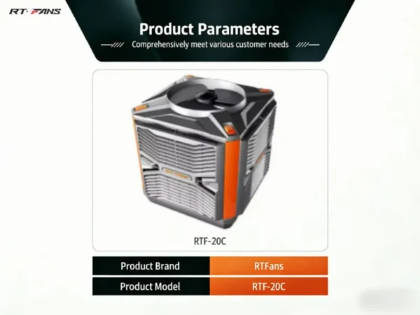 Rtfans Industrial Air Cooler, 000, CMH, 300L, Portable - view 4