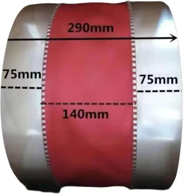 Rubber for Ventilation Fan, Titanium, PVC - view 3