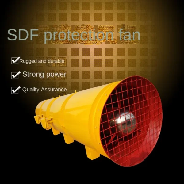 Safety Fan, Aluminum, Axial - view 5