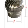 Sale Roof Turbine Ventilator, 304, Stainless, Steel - view 3