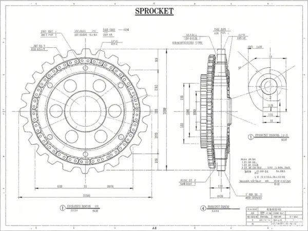 Sand Casting Centrifugal Impeller, leqian-325-Casting - view 5