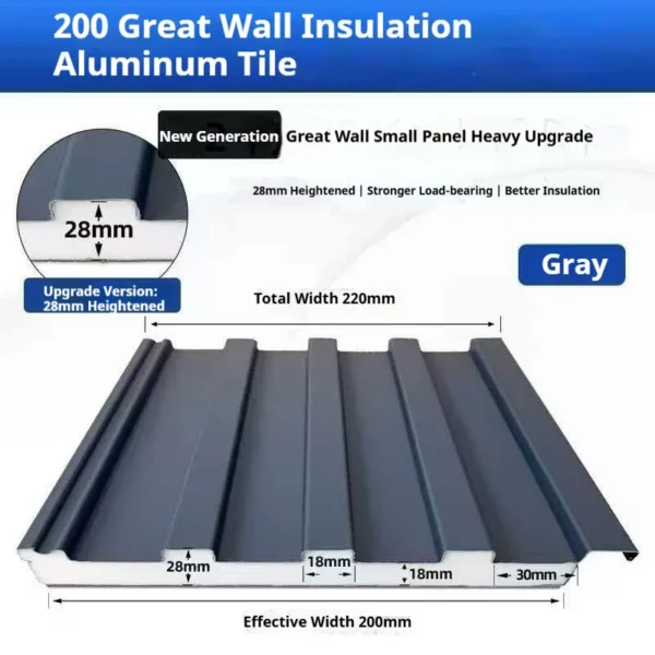 Sandwich Panel, Aluminum, Insulation Board - view 2
