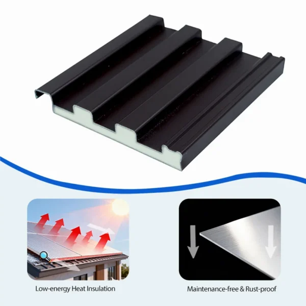 Sandwich Panel, Aluminum, Insulation Board - view 4