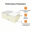 Sandwich Panel, B1, B2, PIR, 50mm - view 2