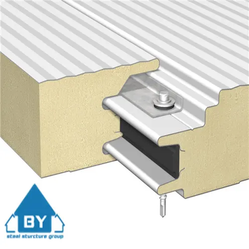 Sandwich Panel, Roof, 50mm/100mm/150mm, Steel, Wall - view 2