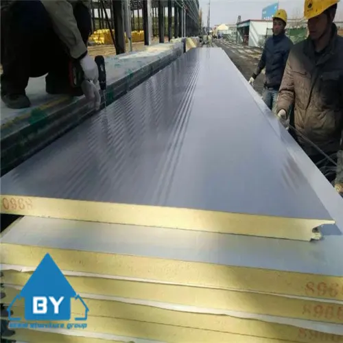 Sandwich Panel, Roof, 50mm/100mm/150mm, Steel, Wall - view 5