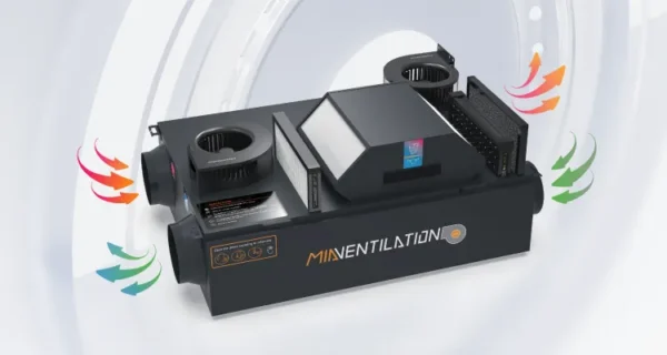 Saving Heat Recovery Ventilator, 500m/h, Steel, 86%-94%, 30dB - view 6