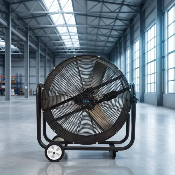 Saving Industrial Axial Blower, 200 W, Metal