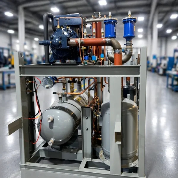 Screw Compressor, 300kW, R404A - view 2