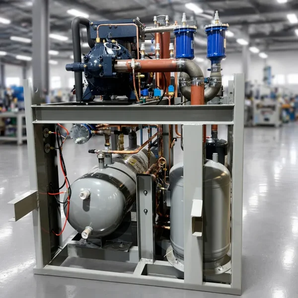 Screw Compressor, 300kW, R404A - view 4