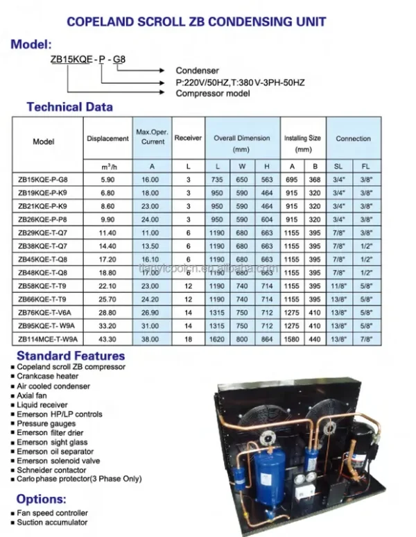 Scroll Compressor, 20C, 8C - view 6