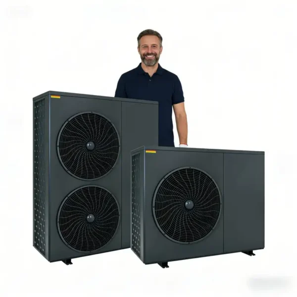 Scroll Compressor, 22KW-30KW, R290, Inverter, DHW