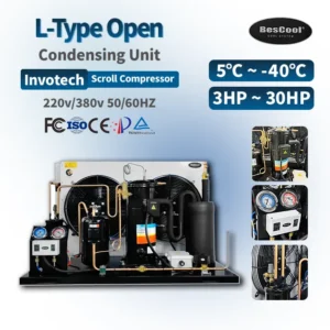 Scroll Compressor, Hermetic, 220V, R404a