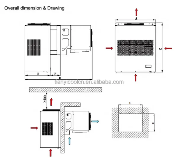 Scroll Compressor, Monoblock, 380 V, R-404A - view 5