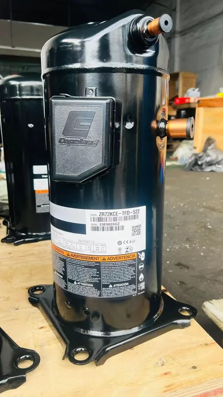 Scroll Compressor, ZB76KQE-TFD-551, R-404A, 50Hz, 3- - view 5