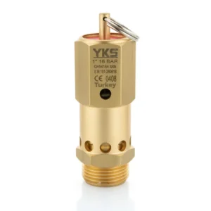Sealed Brass Safety Valve, 1", YKS-191