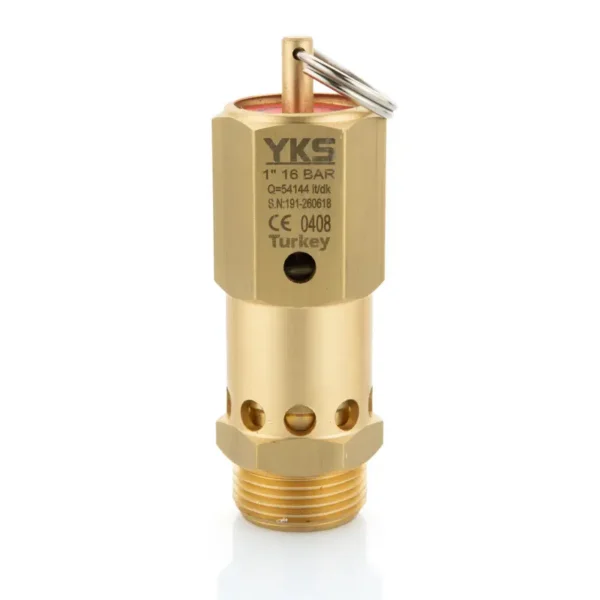 Sealed Brass Safety Valve, 1", YKS-191