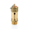 Sealed Brass Safety Valve, 3/4", YKS-170