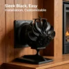 Self Powered Fireplace, Aluminum, W2-L007