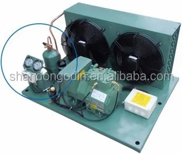 Semi Hermetic Compressor, 5HP, 20', 4kW, R404A/R22 - view 2