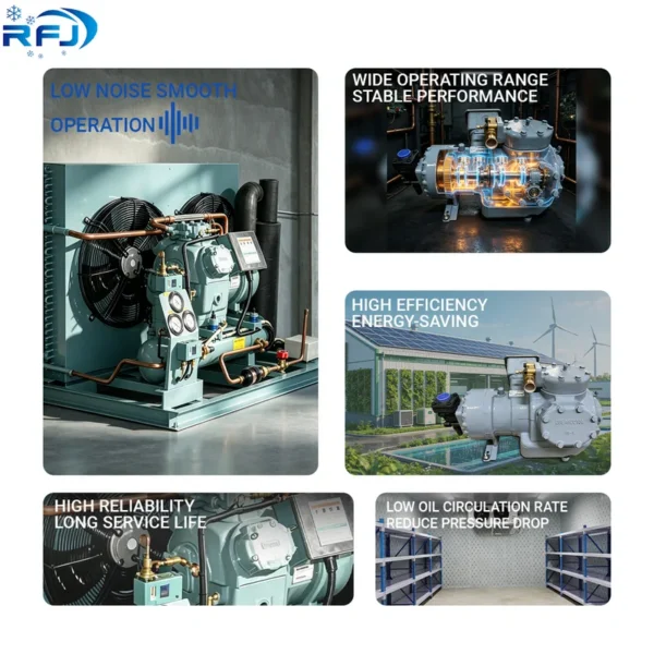 Semi Hermetic Refrigeration Compressor, 06EA265, 25HP - view 4