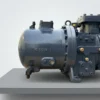 Semi-hermetic Screw Air Compressor, RC-2-100B-W, HANBELL - view 2