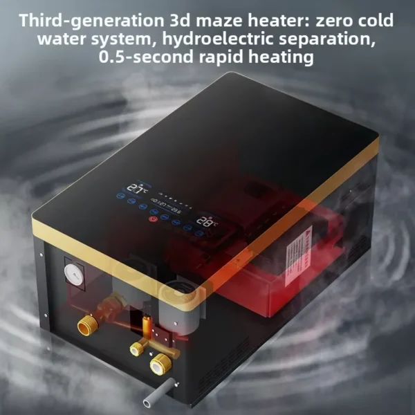Semiconductor Copper Electric Boiler, 380V, 8-20kW - view 5
