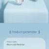 Semiconductor Refrigerating Neck Fan, Portable, 4000mAh - view 6