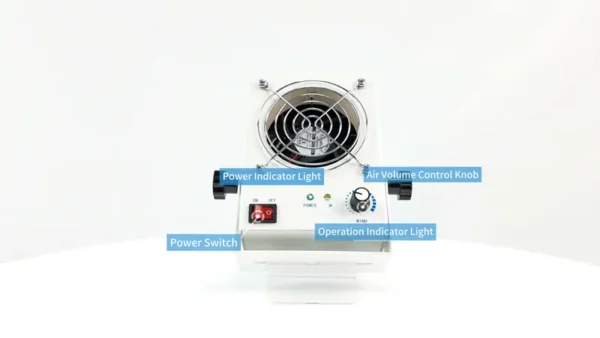 Series Control Ionizer Fan, FD2, 24, 8W - view 3