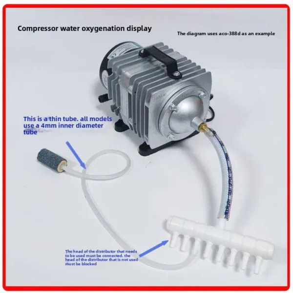 Series Electromagnetic Air Pump, ACO, ACO-208, ACO-308 - view 2
