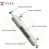 Shell and Tube Heat Exchanger, Stainless, Steel
