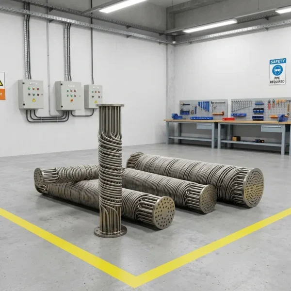 Shell and Tube Heat Exchanger, Stainless, Steel, Titanium - view 3