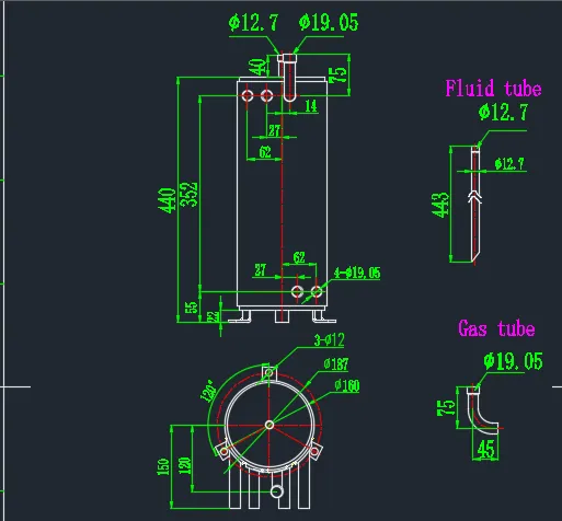 Shell and Tube Heat Exchanger, Steel, Copper - view 2
