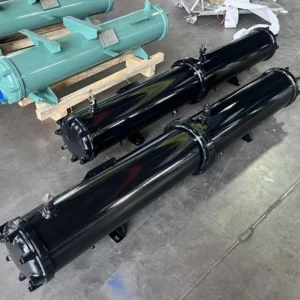 Shell and Tube Heat Exchanger, Titanium, 220 V, Pure Titanium