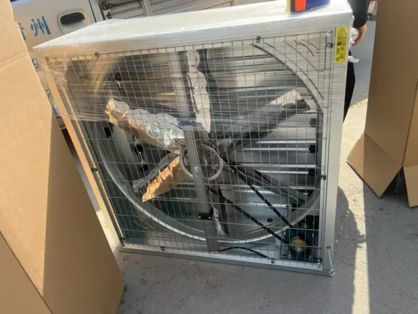Shutter Door Exhaust Fan, Axial, AC 100V~240V, Electric - view 3