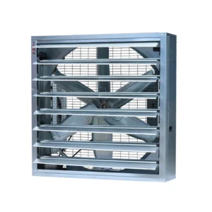 Shutter Industrial Exhaust Fan, Wall, 120 V, Electric